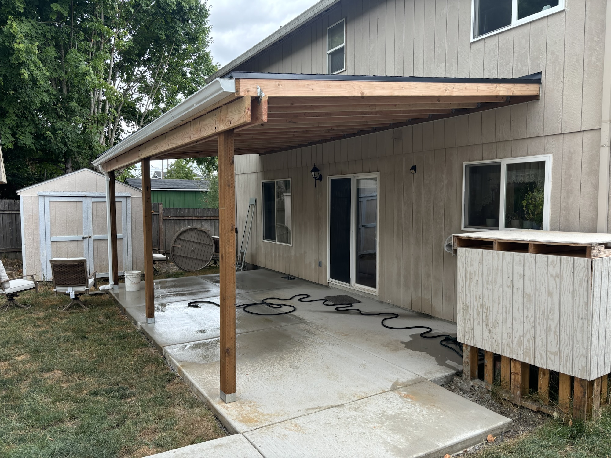 Fence installation